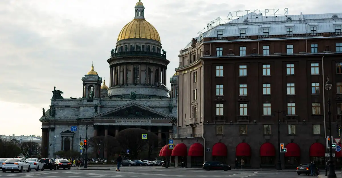 Luxushotels in St. Petersburg: Exklusive Unterkünfte buchen