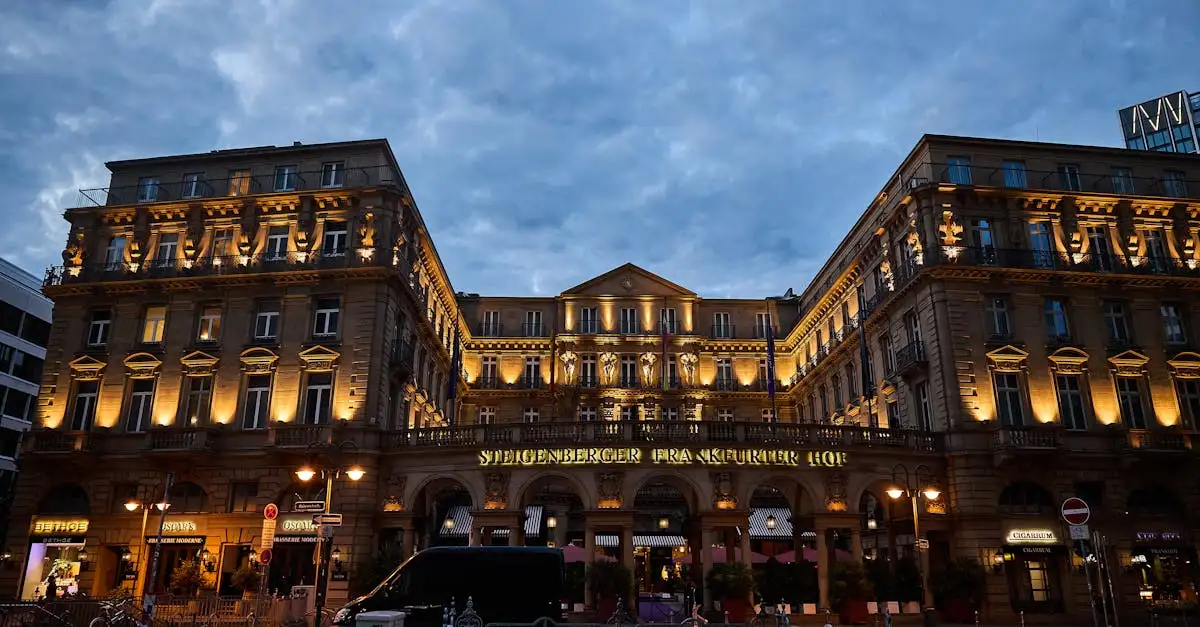 Luxushotels Frankfurt: Exklusive Unterkünfte im Herzen der Stadt